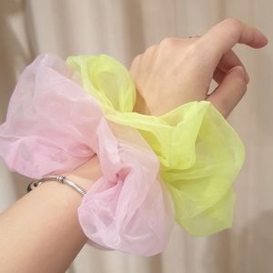Hair scrunchies for girl multicolor